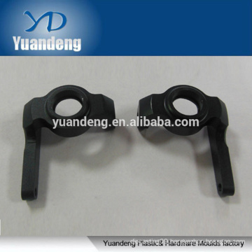 custom made black anodized 6063 aluminum cnc machined parts